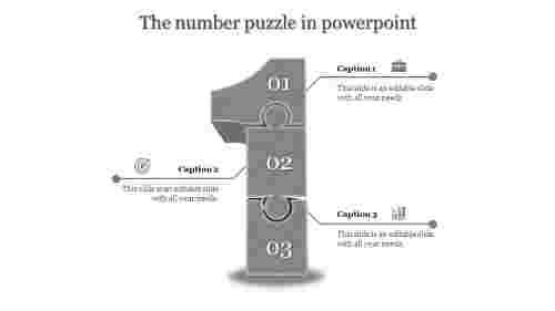 puzzle in powerpoint-The number puzzle in powerpoint-Gray